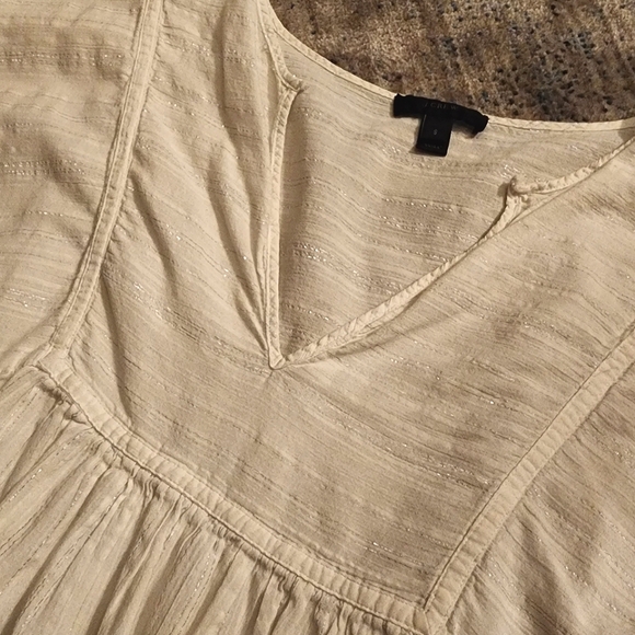 ** 2/$20 ** J.Crew Factory Shimmery Swimsuit Cover-Up - Picture 7 of 8